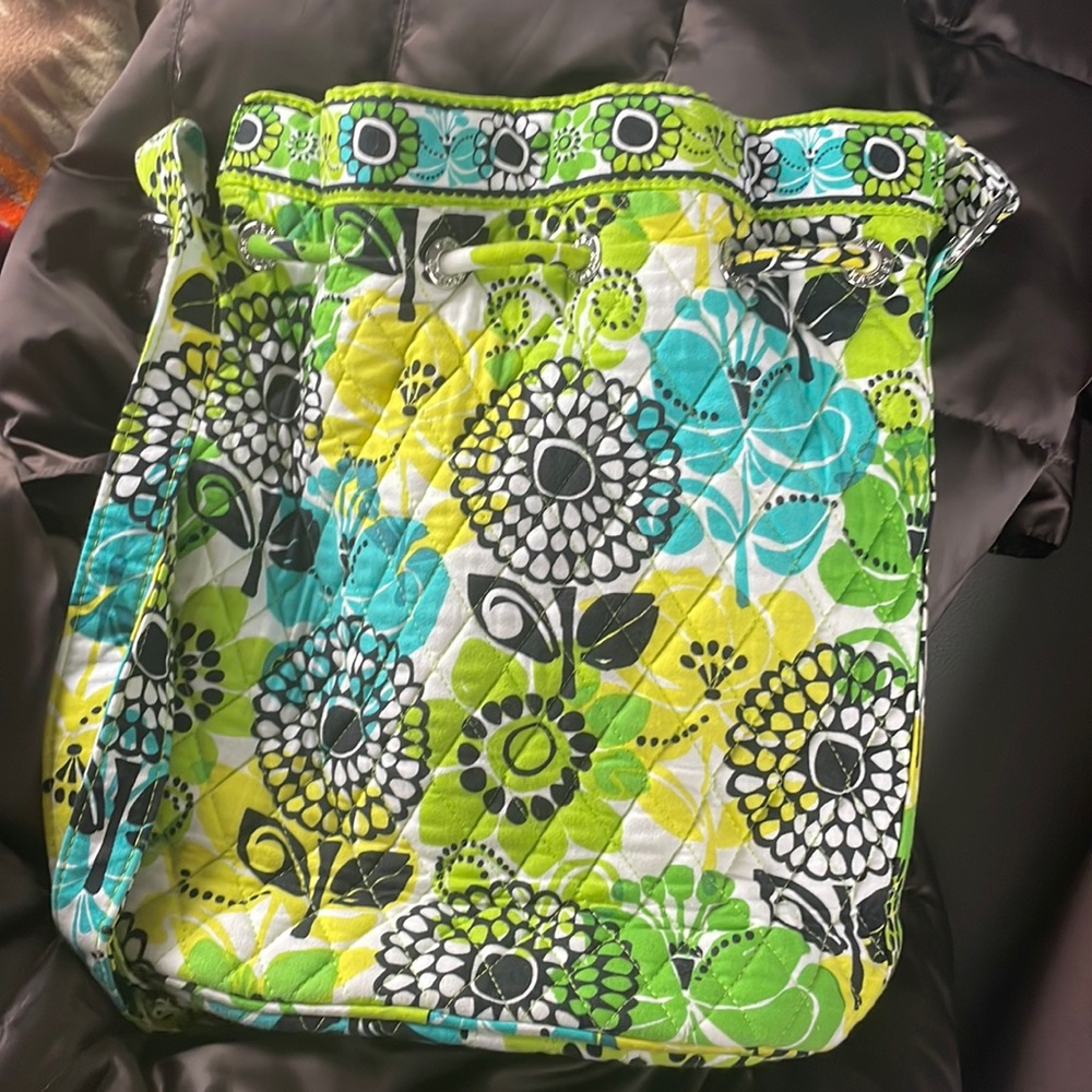 green, yellow, & black BNWOT Vera Bradley tote bag/purse!